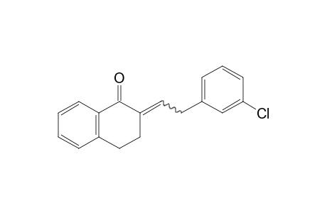 2-(m-chlorobenzylidene)-3,4-dihydro-1(2H)-naphthalenone