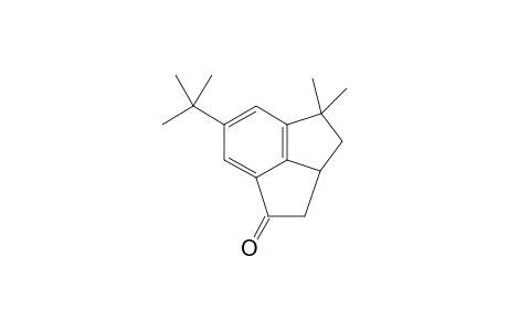 6-tert-Butyl-2,2a,3,4-tetrahydro-4,4-dimethylcyclopenta[c,d]inden-1-one
