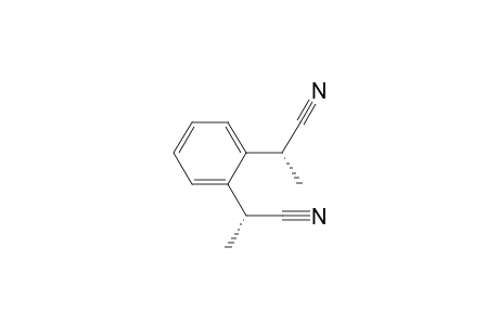 1,2-Benzenediacetonitrile, .alpha.,.alpha.'-dimethyl-, (R*,R*)-(.+-.)-
