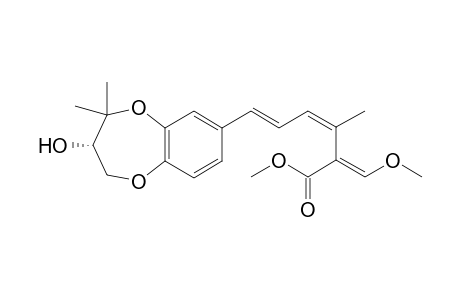 (2E,3Z,5E)-6-[(3S)-3-hydroxy-4,4-dimethyl-2,3-dihydro-1,5-benzodioxepin-7-yl]-2-(methoxymethylene)-3-methyl-hexa-3,5-dienoic acid methyl ester