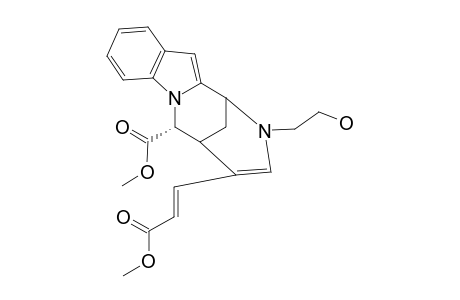 METHYL-(1RS,2SR,6SR)-5-(2-HYDROXYETHYL)-1-(METHOXYCARBONYL)-1,2,5,6-TETRAHYDRO-2,6-METHANO-[1,4]-DIAZOCINO-[1,2-A]-INDOLE-3-(E)-ACRYLATE