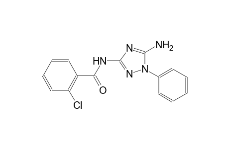 N-(5-amino-1-phenyl-1H-1,2,4-triazol-3-yl)-2-chlorobenzamide