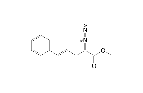 Methyl (E)-2-Diazo-4-phenylpentanoate