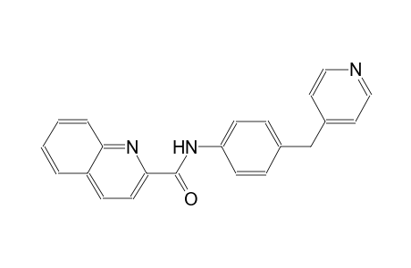 N-[4-(4-Pyridinylmethyl)phenyl]-2-quinolinecarboxamide