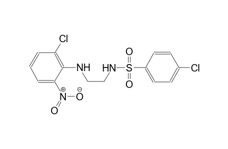 benzenesulfonamide, 4-chloro-N-[2-[(2-chloro-6-nitrophenyl)amino]ethyl]-