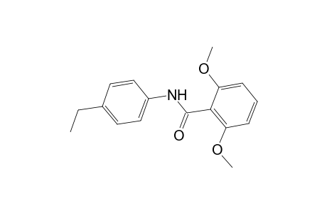 N-(4-Ethylphenyl)-2,6-dimethoxybenzamide