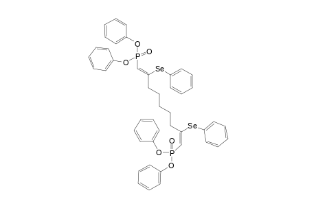 (Z,Z)-1,9-BIS-(DIPHENOXYPHOSPHINYL)-2,8-DI-(PHENYLSELENO)-1,8-NONADIENE