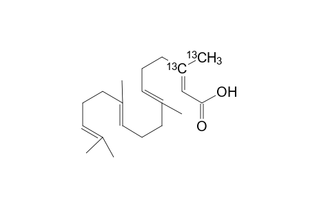 3,20-13C2-E,E.E-geranylgeranoic acid