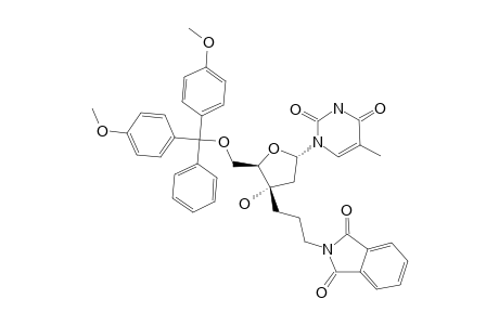 1-[2-DEOXY-5-O-(4,4'-DIMETHOXYTRITYL)-3-C-(3-PHTHALIMIDOPROPYL)-ALPHA-D-ERYTHRO-PENTOFURANOSYL]-THYMINE