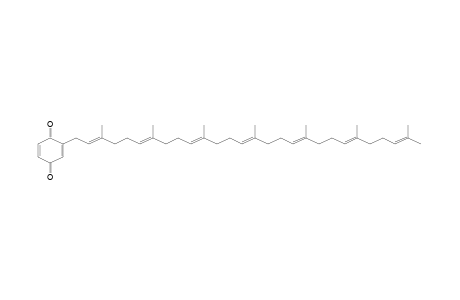 2-[(2E,6E,10E,14E,18E,22E)-3,7,11,15,19,23,27-heptamethyloctacosa-2,6,10,14,18,22,26-heptaenyl]-1,4-benzoquinone