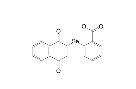 2-[(2-Methoxycarbonylphenyl)seleno]-1,4-naphthoquinone