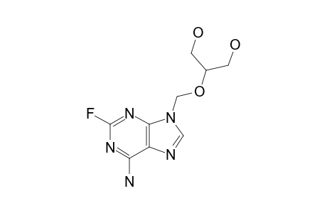 9-[(2-HYDROXY-1-(HYDROXYMETHYL)-ETHOXY]-METHYL]-2-FLUOROADENINE