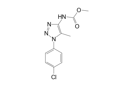 Methyl (1-(4-chlorophenyl)-5-methyl-1H-1,2,3-triazol-4-yl)carbamate