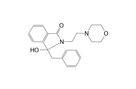 3-benzyl-3-hydroxy-2-[2-(4-morpholinyl)ethyl]-1-isoindolinone