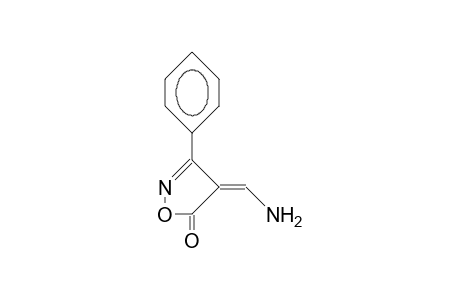 5(4H)-Isoxazolone, 4-(aminomethylene)-3-phenyl-, (Z)-
