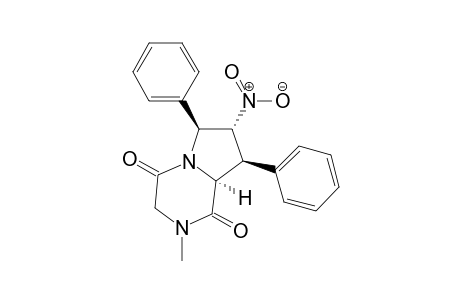 (6S,7R,8S,8aS)-2-Methyl-7-nitro-6,8-diphenylhexahydropyrrolo[1,2-a]pyrazine-1,4-dione