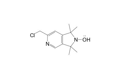 6-Chloromethyl-1,3-dihydro-1,1,3,3-tetramethyl-2H-pyrrolo[3,4-c]pyridine-2-yloxyl radical