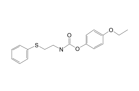 p-Ethoxyphenyl (2-(phenylthio)ehtyl)carbamate