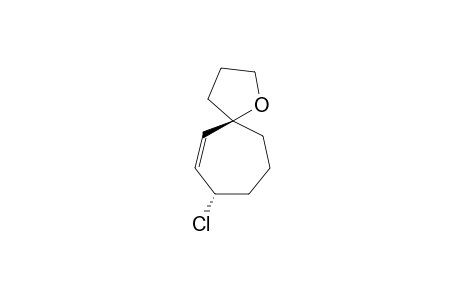 Spiro[4.6](5R*,8S*)-8-Chloro-1-oxa-6-undecene