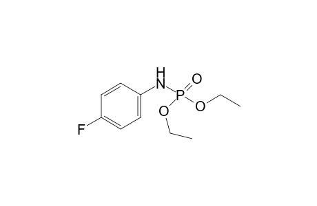 (p-fluorophenyl)phosphoramidic acid, diethyl ester
