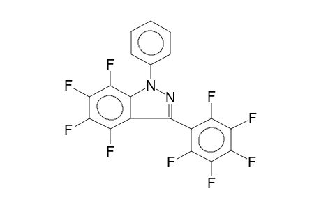 1-PHENYL-3-PENTAFLUOROPHENYL-4,5,6,7-TETRAFLUOROINDAZOLE