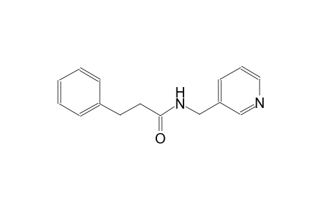 3-phenyl-N-(3-pyridinylmethyl)propanamide