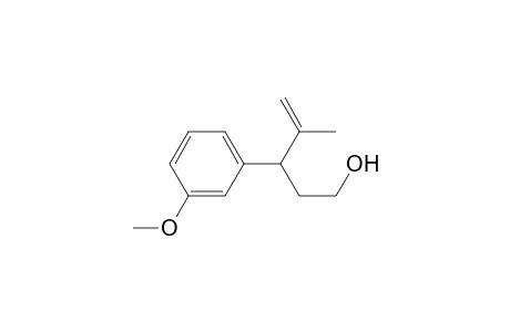 3-(3-Methoxyphenyl)-4-methyl-4-penten-1-ol