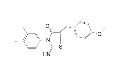 4-thiazolidinone, 3-(3,4-dimethylphenyl)-2-imino-5-[(4-methoxyphenyl)methylene]-, (5Z)-