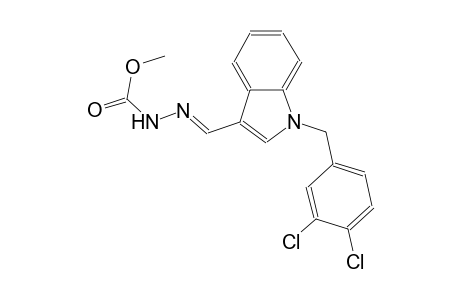 methyl (2E)-2-{[1-(3,4-dichlorobenzyl)-1H-indol-3-yl]methylene}hydrazinecarboxylate