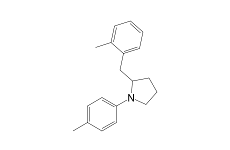 2-(2'-Methylbenzyl)-1-(p-tolyl)pyrrolidine