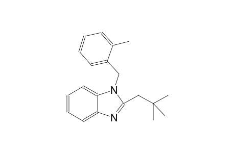 1H-benzimidazole, 2-(2,2-dimethylpropyl)-1-[(2-methylphenyl)methyl]-
