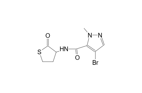 4-bromo-1-methyl-N-(2-oxotetrahydro-3-thienyl)-1H-pyrazole-5-carboxamide