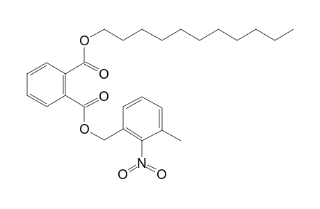 Phthalic acid, 3-methyl-2-nitrobenzyl undecyl ester