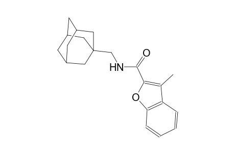 N-(1-adamantylmethyl)-3-methyl-1-benzofuran-2-carboxamide
