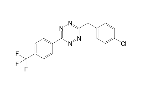 3-[4-(Trifluoromethyl)phenyl]-6-(4-chlorobenzyl)-1,2,4,5-tetrazine