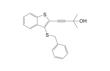 3-Benzylthio-2-(3-hydroxy-3-methyl-1-butynyl)benzo[b]thiophene