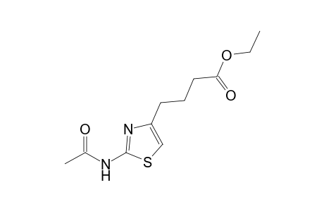 4-(2-acetamido-4-thiazolyl)butanoic acid ethyl ester