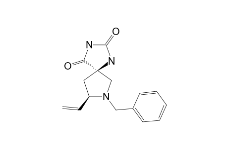 (2R,4S)-1-BENZYL-2-ETHENYL-PYRROLIDINE-4-SPIRO-5'-HYDANTOIN