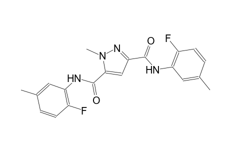 1H-pyrazole-3,5-dicarboxamide, N~3~,N~5~-bis(2-fluoro-5-methylphenyl)-1-methyl-