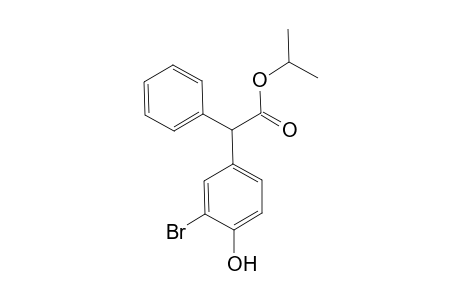 iso-Propyl .alpha.-(3-bromo-4-hydroxyphenyl)phenylacetate