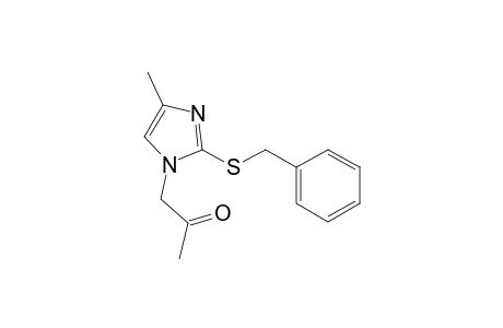 2-Benzylsulfanyl-N-acetylmethyl-4-methylimidazole