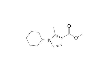 Methyl 1-cyclohexyl-2-methylpyrrole-3-carboxylate