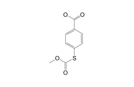 4-Mercaptobenzoic acid, S-methoxycarbonyl-