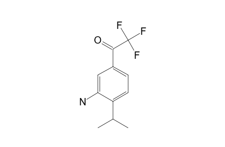 1-(3-AMINO-4-ISOPROPYLPHENYL)-2,2,2-TRIFLUOROETHANONE