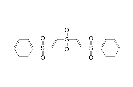 [(E)-2-[(E)-2-phenylsulfonylethenyl]sulfonylethenyl]sulfonylbenzene