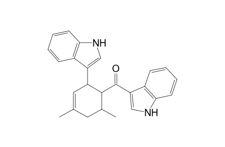 4,6-Dimethyl-1-((3')-indolylcarbonyl)-2-(3')-indolyl-3-cyclohexene