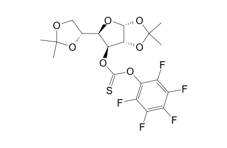 1,2:5,6-Di-O-isopropylidene-3-O-[(pentafluorophenoxy)thiocarbonyl]-.alpha.-D-glucofuranose