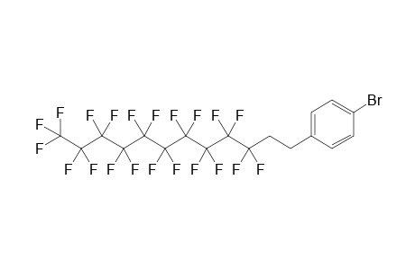 1-Bromanyl-4-[3,3,4,4,5,5,6,6,7,7,8,8,9,9,10,10,11,11,12,12,12-henicosakis(fluoranyl)dodecyl]benzene