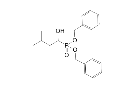 (1-Hydroxy-3-methyl-butyl)-phosphonic acid dibenzyl ester