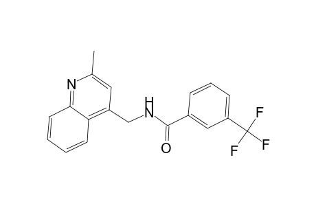 Benzamide, N-(2-methylquinolin-4-ylmethyl)-3-trifluoromethyl-
